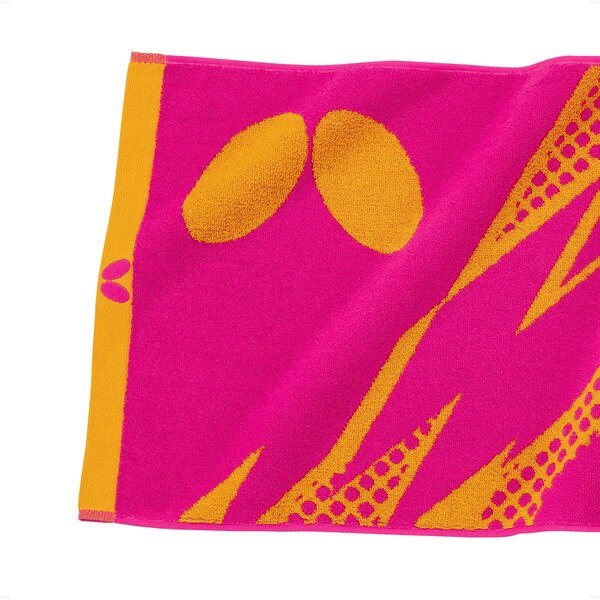 Butterfly Atomis Sports Towel - Rose - Close-Up#2